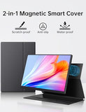 Small Portable Monitor 10.5" 1920X1280 Fhd 400Nits Eye Care Mini Travel Monitor W/Smart Cover & Speaker, Hdr Portable Gaming Display, Usb C Hdmi External Screen For Laptop Switch, Ps5/4