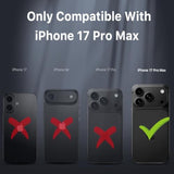For Iphone 17 Pro Max Case With Belt Clip Holster, Maverick Series 17 Pro Max Case[Compatible With Magsafe] W/Screen Protector,Anti-Drop,With 360°Rotating Kickstand,Heavy Duty Protection