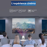 Neopix 244, Home Cinema Projector, Full Hd 1920 X 1080P, 250 Lumens, Led Light Source, Mirror Mode, Wi-Fi 6, Stereo Sound 2X3 Watts, Grey