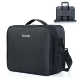 Electronic Organizer Travel Case Large, Double Layer Tech Carrying Case, Home Electronics Bag Fits For Ipad (Up To 12.9 In), Sturdy Storage For Dji, Camera