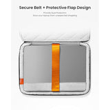 tomtoc 360 Protective Laptop Sleeve for M4 MacBook Pro 14-inch M3/M2/M1 Pro/Max A3112 A3401 A3185 2024-2021, 13-inch iPad Pro (M4)/ iPad Air (M2) with Magic Keyboard, Water-Resistant Carrying Case