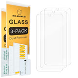 [3-Pack] Designed For Samsung Galaxy S22 5G [Fingerprint Unlock Compatible] [Tempered Glass] [Japan Glass With 9H Hardness] Screen Protector