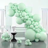 Light Green Balloons 127Pcs Different Sizes Pack Of 36 18 12 10 5 Inch Mint Pastel Peppermin Green Balloon Arch Kit For Baby Shower Spring Forest Birthday Party Decorations Green-Q06
