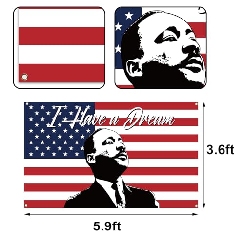 I Have A Dream Photo Booth Backdrop Martin Luther King Jr Day Decorations MLK Inspiration School Classroom Bulletin Board Decor