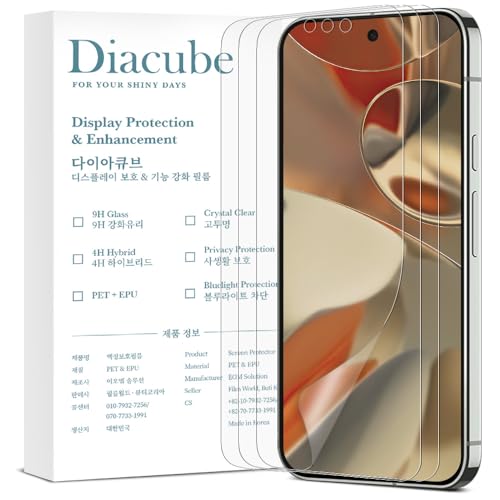 [3 Pack] Anti-Glare Matte Screen Protector for Google Pixel 9 Pro XL, [0.1S Ultrasonic Fingerprint Support][Dust-Free Bubble-Free Easy Installation