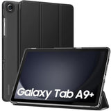 Moko Case For Galaxy Tab A9+/A9 Plus 11 Inch 2023, Slim Stand Protective Smart Cover With Hard Pc Translucent Back Shell For Tab A9 Plus Tablet (Smx210/X216/X218), Auto Wake/Sleep, Black