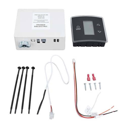 Single Zone Ct Thermostat Control Kit With Lcd Display And Control Board For Rv Air Conditioners Compatible With B59530, B57915 And 3316250.712 3313191.000