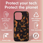 Sonix Case for iPhone 14 Pro | Compatible with MagSafe | 10ft Drop Tested | Tortoiseshell | Brown Tort