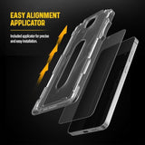 Designed For Samsung Galaxy S25 Tempered Glass Screen Protector [Fingerprint Compatible] With Camera Lens Guard (Applicator Included)