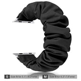 Elastic Scrunchie Watch Band for Apple Watch 38-45mm Series 3-10 Women