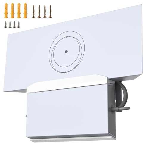 Starlink Gen3 Router Wall Mount, Aluminum Mesh Mounting Kit For V3 Rev4 & High Performance, Wall Holder Stand With Cable Manager Accessories, White