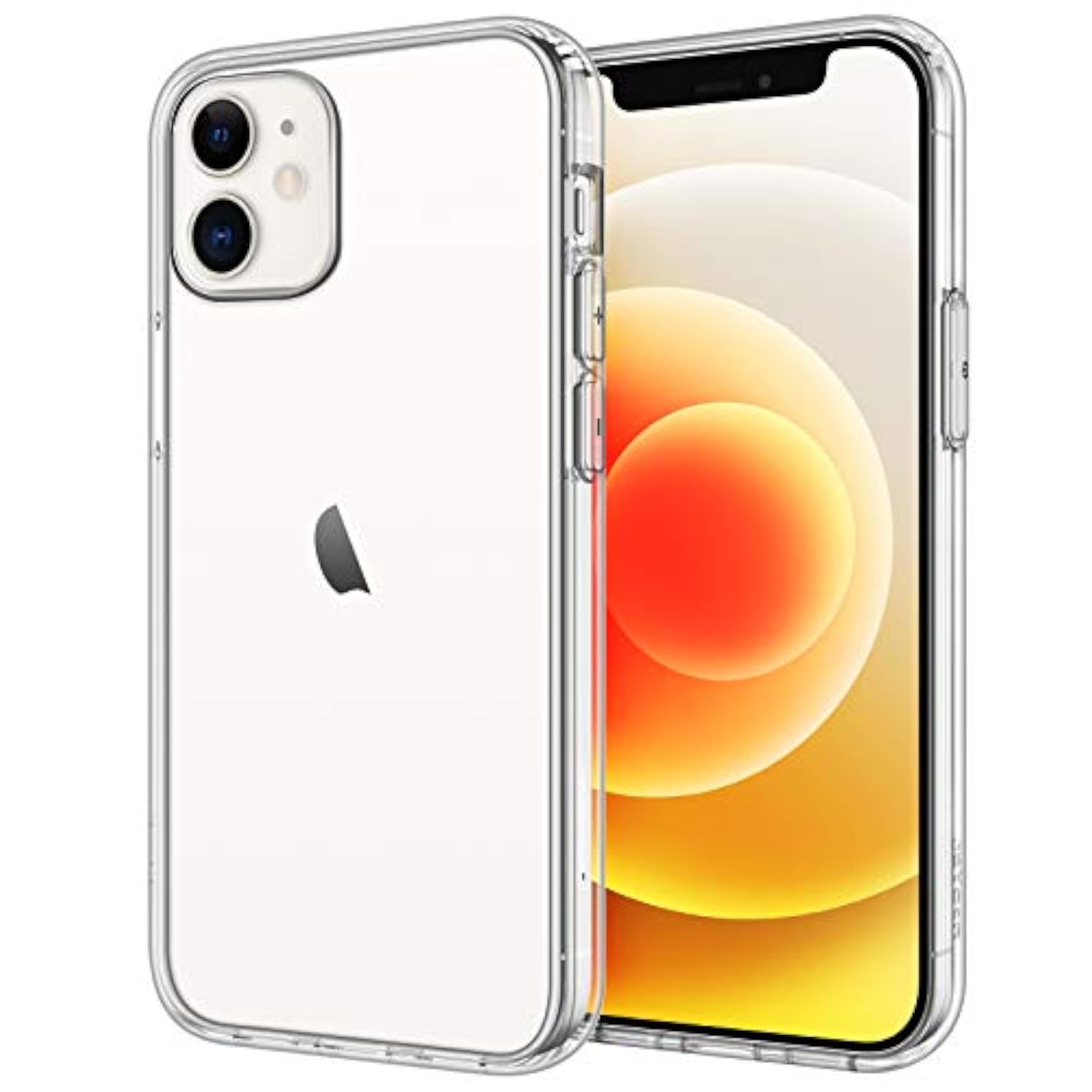 JETech Clear Case for iPhone 12 mini, Anti-Yellowing Protection