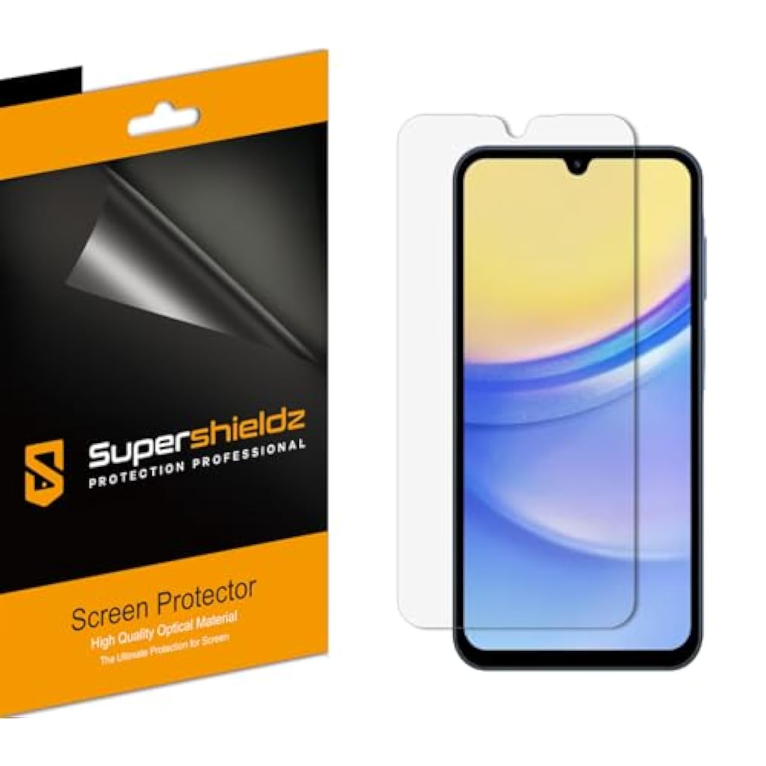 (3 Pack) Designed For Samsung Galaxy A15 5G Screen Protector, High Definition Clear Shield (Pet)