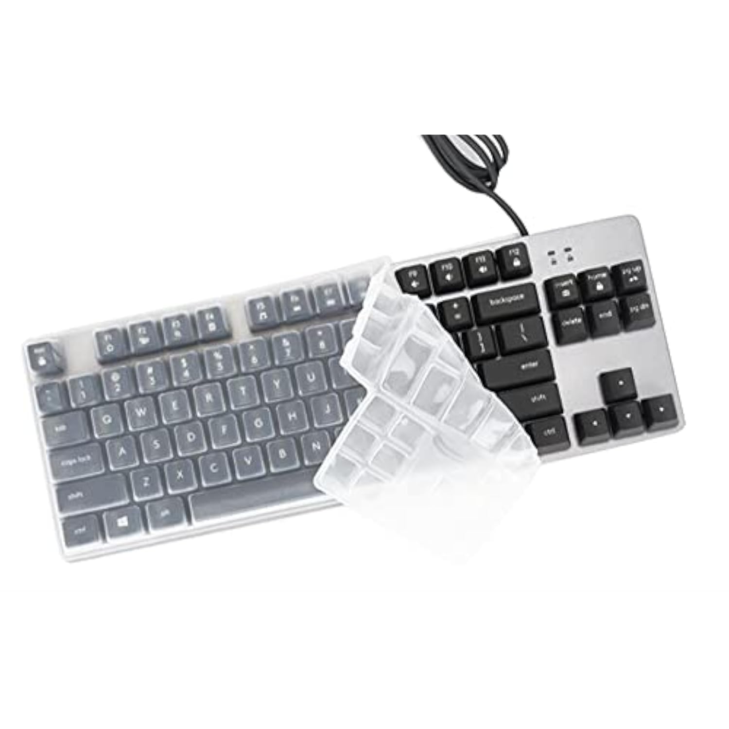 Dust-Proof Silicone Keyboard Skin Cover Compatible For Logitech G413 Tkl Se Me
