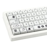 Pbt Keycaps Moa Profile Keycaps 142 Keys Custom Keycaps Dye-Sublimation Cute M
