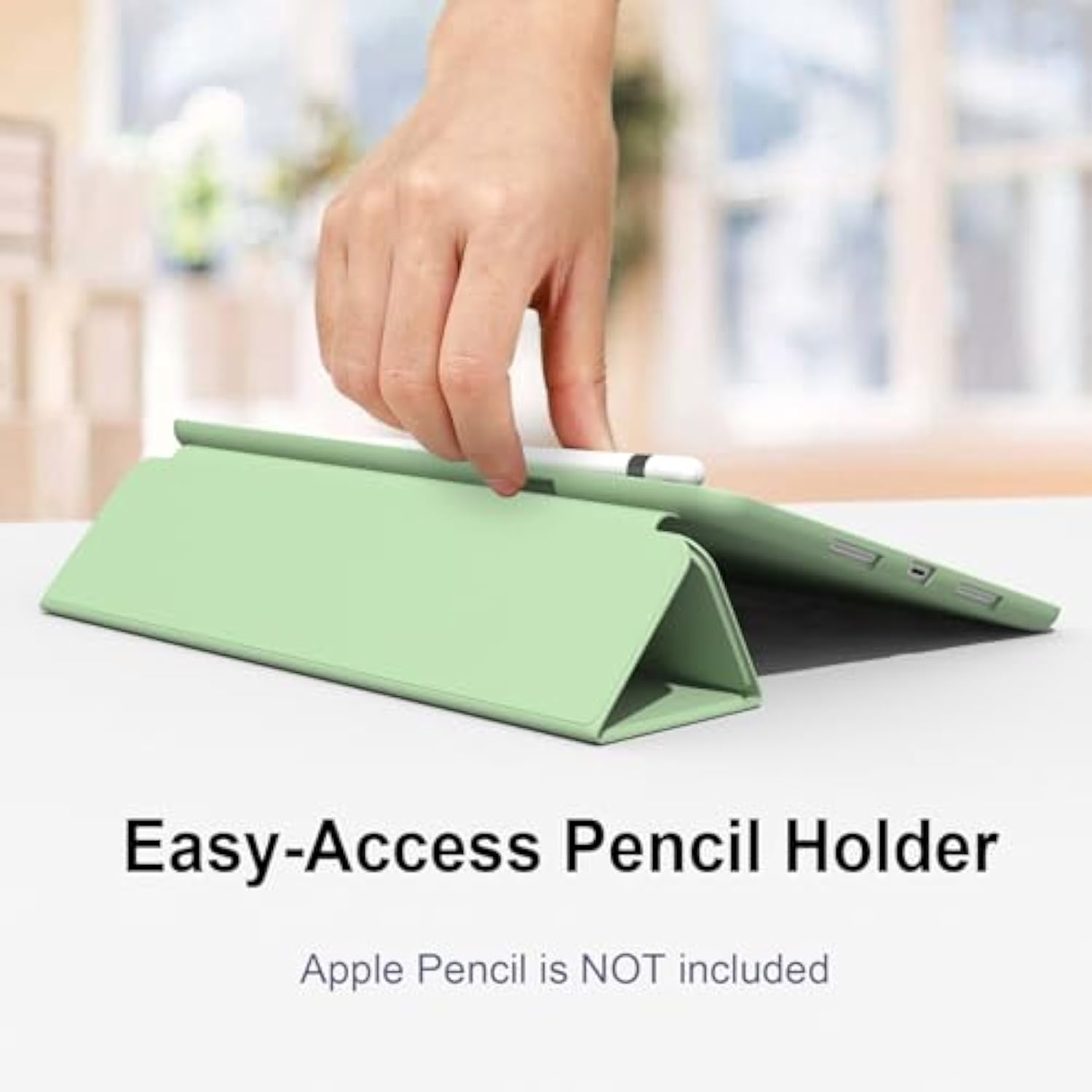 Case For Ipad 10.2 2021/2020/2019, Smart Lightweight Trifold Stand Cover, Auto
