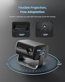 Mp1 Max Triple Laser Projector 4K - 3100 Iso Lumens, 110% Bt.2020, Google Tv With Netflix Officially, 300'' Display, 2X12W Dolby Audio Dts:X, Hdr10+, Blu-Ray 3D