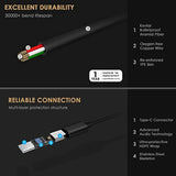Usb Type C Headphones In Ear Earphones Earbuds With Mic And Volume Control Com