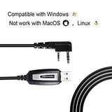 CH340 Driver USB Programming Cable Support Chirp for baofeng UV-5R Mini,5RM,5RH PRO,UV-82,BF-F8HP,K5PLUS,GM-15Pro,UV-5G Plus,GM21,UV-32, TD-H8,TD-H3