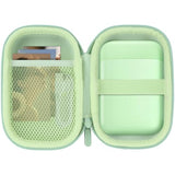 Storage Case Compatible With Liene 2X3 Photo Printer Mini Instant Portable Color Mono Photo Printer (Green Case)