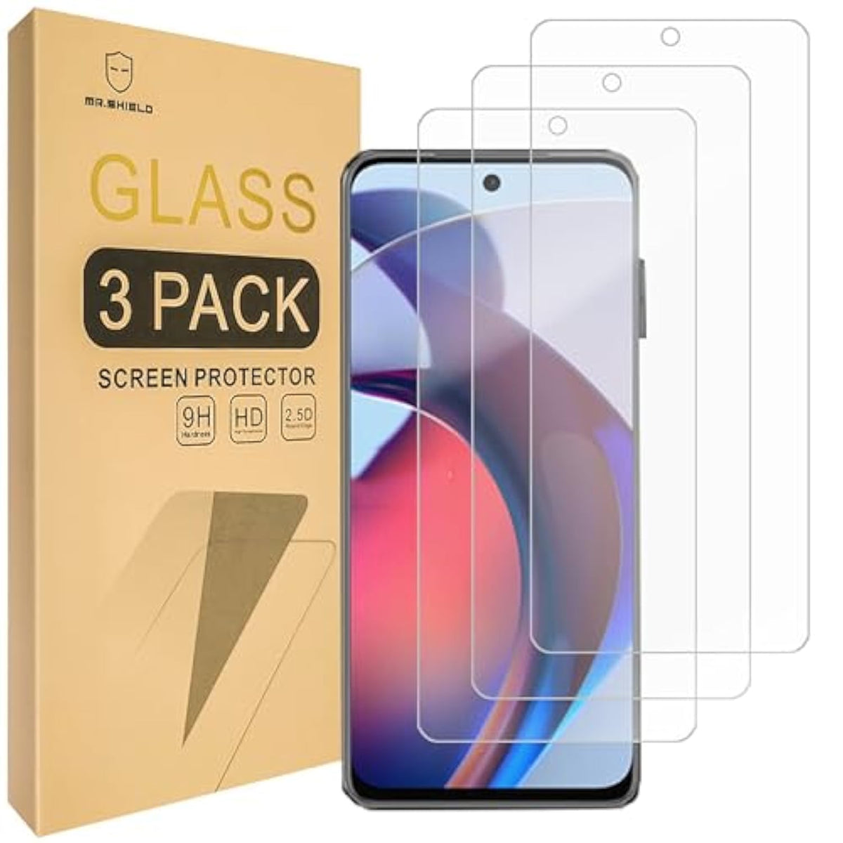 [3-Pack] Screen Protector For Motorola Moto G Stylus (2023) [Not Fit For 5G Model] [Not Fit For 2022/2021/2020 Version] [Tempered Glass] [Japan Glass With 9H Hardness] Screen Protector