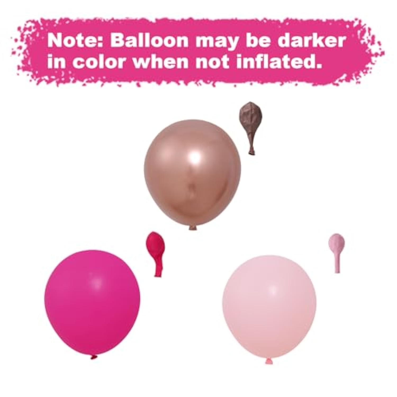 112pcs Pink Butterfly Balloon Arch Kit – Pastel & Rose Gold Balloons for Parties