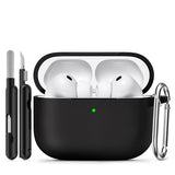 for AirPods Pro 3 Case (2025),Soft Silicone Protective Cover Compatible with  AirPods Pro 3rd Generation Case with Cleaning Kit for Women