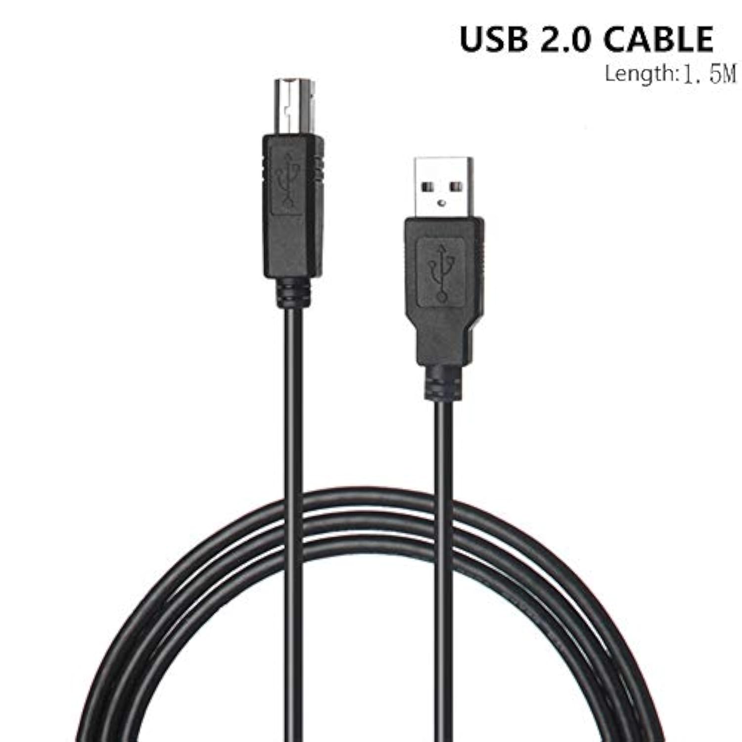 Usb Printer Cable Cord Compatible For Brother Mfc-L2710Dw L2750Dw L5700Dw L6700Dw J805Dw J895Dw J880Dw L8900Cdw L3770Cdw L3710Cw J690Dw J497Dw J5830Dw J6930Dw L5800Dw L6800Dw L8610Cdw J775Dw Mfc7240