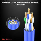 Maximm Cat 6 Ethernet Cable 75 Ft,Cat6 Cable, LAN Cable, Internet Cable, Patch