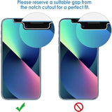 JETech Screen Protector for iPhone 16e 2025, iPhone 13/13 Pro 6.1-Inch, Tempered Glass Film, 3-Pack