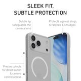 Clear Magnetic Case for iPhone 17 Pro Max