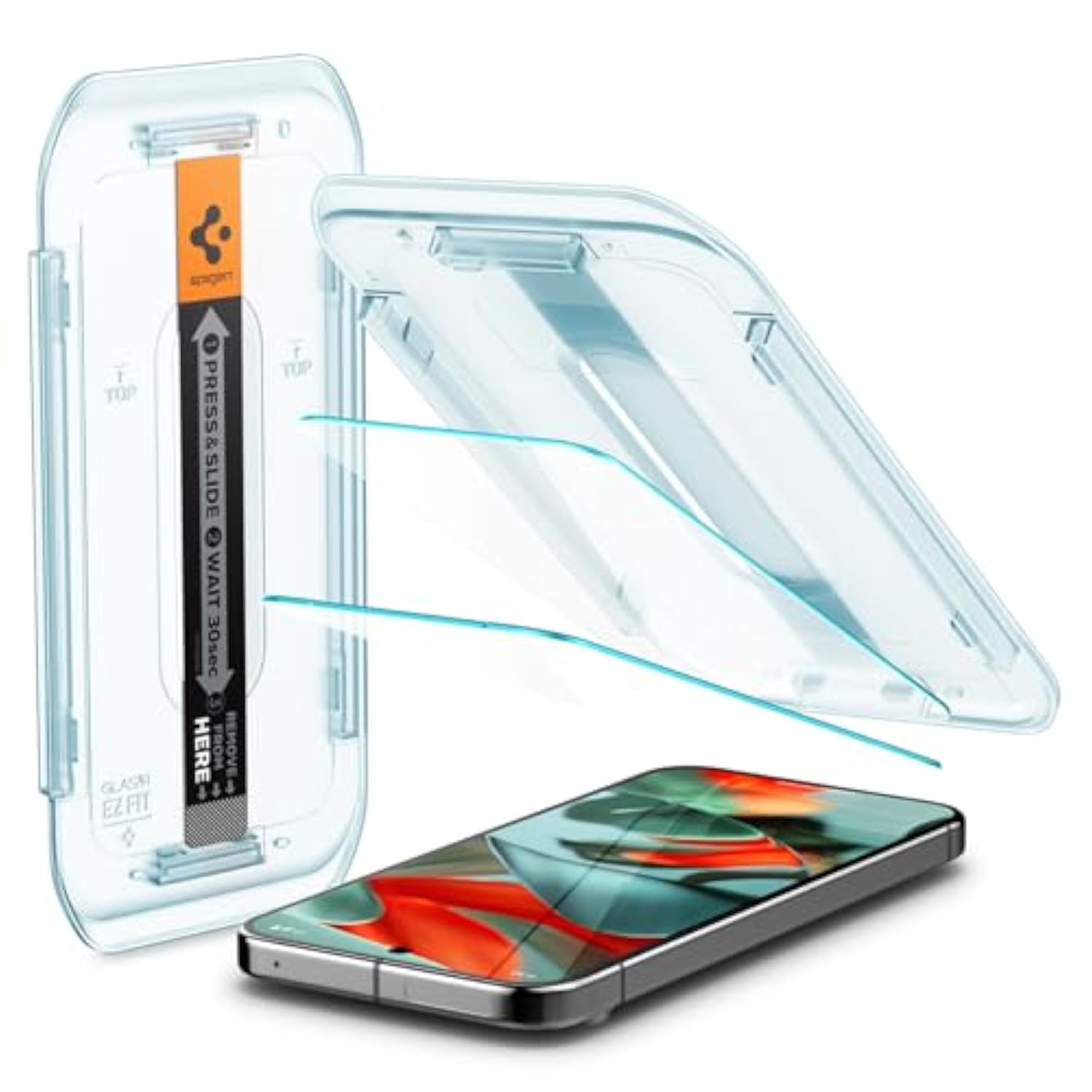 Spigen Tempered Glass Screen Protector [GlasTR EZ FIT] designed for Pixel 9 Pro XL [Case Friendly] - 2 Pack