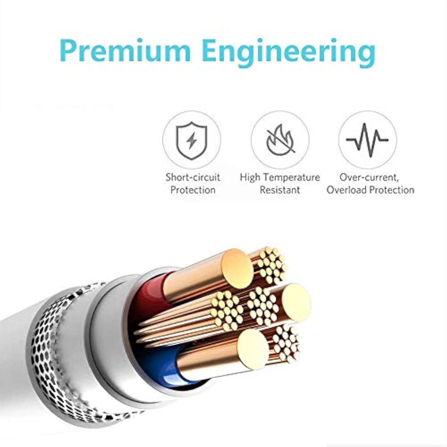 Micro Power Cable Cord Replacement For Furbo Dog Camera Usb Charger Cord (6.6 Ft)