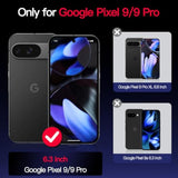 For Google Pixel 9/9 Pro Case, Compatible With , Glitter Sparkle Magnetic Plated Slim Shockproof Soft Tpu Bumper Full Protection Case, Rose Gold