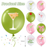 45 Pcs Martini Balloons 'A Tini Bit Older' Cocktail Party Decorations