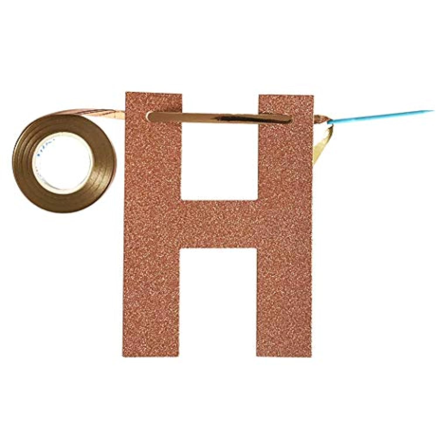 Rose Gold 60Th Birthday Banner, Glitter Happy 60 Years Old Woman Or Ma