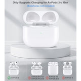 Wireless Charging Case Compatible With Airpods 3Rd Generation, Charger Case Replacement For Airpods 3 With Bluetooth Pairing Sync Button, Earbuds Not Included