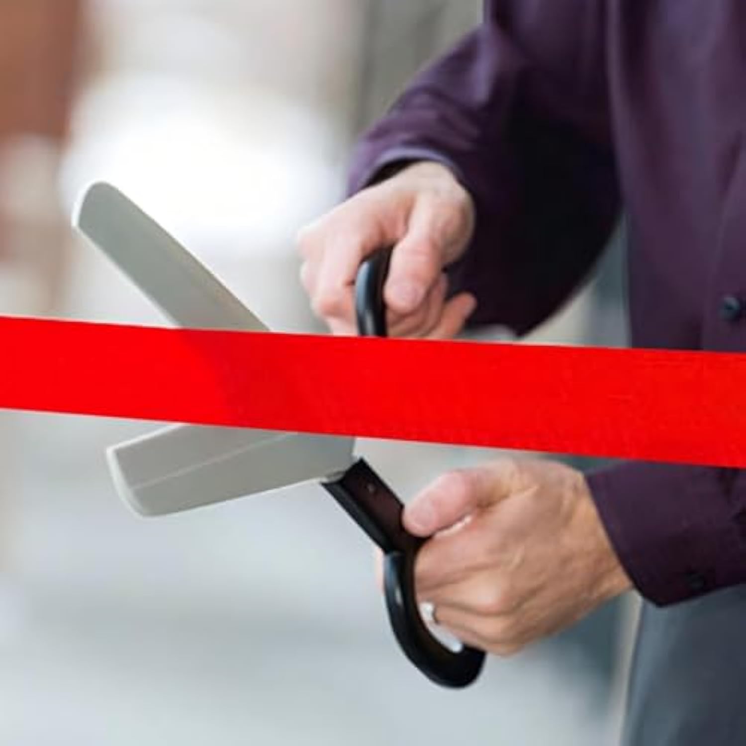 4 Inch X 11 Yards Wide Red Satin Ribbon Solid Fabric Large Ribbon For