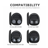New Case Compatible With Sony Wh-Ch 720N/710N Noise Canceling Wireless Headphones, With Jbl Tune 770Nc 720Bt Soundcore Q20 Beribes/Kvidio/Picun Hard Shell Travel Carrying Headset Case (Black)