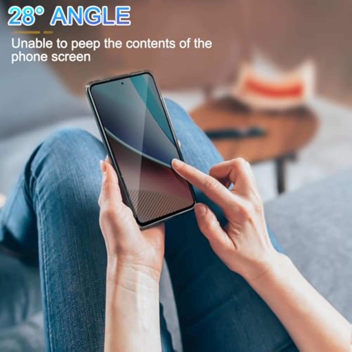 3 Pack Privacy Screen Protector For Moto G Stylus 2023 [Anti-Spy Tempered Glass], Ultra Hd, Anti-Scratch, Bubble-Free, Easy Install 9H Protective Glass For G Stylus 2023