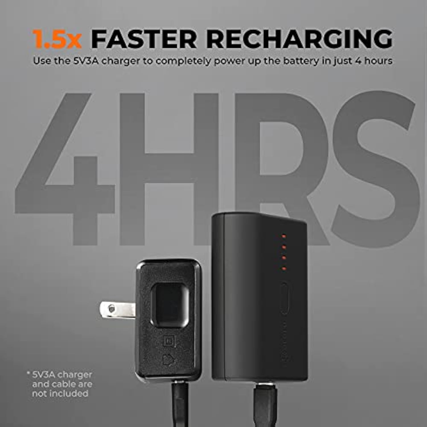 Ultra-Compact Rechargeable Battery For Heated Vests, Heated Jackets, Heated Hoodies And Heated Cushion