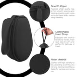 co2CREA Hard Case for SHOKZ New OpenRun Pro 2/1/Mini, OpenRun Standard/Mini, OpenMove, OpenSwim Pro, OpenSwim, Compatible with All SHOKZ Open-Ear Bone Conduction Sport Headphones, Black Case