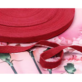 Twill Tape Ribbon 50Yards 3/8 Inch Wide Cotton Wedding Bag Belt Herrin