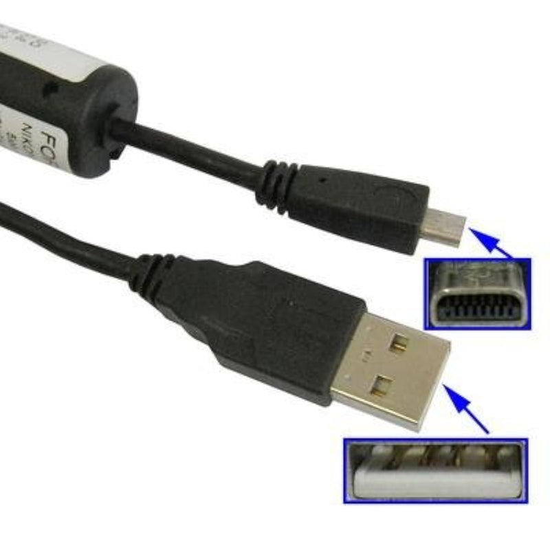 Usb Data Sync Cable For Sony Dslr-A100 A200 A300 A350 A450 A550 A700 A850 A900