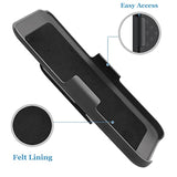 Compatible With Iphone 13 Pro Max 5G Holster Case Combo Shell Slim Rugged Case With Kickstand Swivel Belt Clip Holster Shockproof Cover Case For Iphone 13 Pro Max 5G(6.7 Inch) 2021,Black