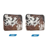 Cow Print Laptop Sleeve Bag Shockproof Protective Computer Carrying Case For 13-14 Inch Notebook Quilting Laptop Case Bag