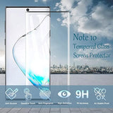 For Samsung Galaxy Note 10 Tempered Glass Screen Protector + Camera Lens Protectors [2+2 Pack] [3D] [Anti-Scratch]Hd Fingerprint Unlock Full Coverage