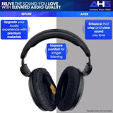 Premium Replacement Hd 598 / Hd 599 Ear Pads Cushions Compatible With Sennheiser Hd 599 Hd 598 Hd 598Se Hd 598Cs Hd 595 Hd 579 Hd 560S Hd 569 Hd 559 Headphones. Premium Velour/High-Density Foam