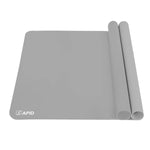 2Pcs Thick Silicone Mat For Crafts, Nonstick Silicon Sheet For Epoxy Resin, Jewelry Mold Casting, Art Painting Mats, Food Grade Pastry Mat, Heat- Resistance Placemats (20"×27.9", Gray)