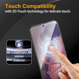 3 Pack Privacy Screen Protector For Motorola Moto G Power 5G 2024, Anti Spy Tempered Glass 9H Hardness, Black Protector Anti Spy, Bubble Free, Anti-Scratch